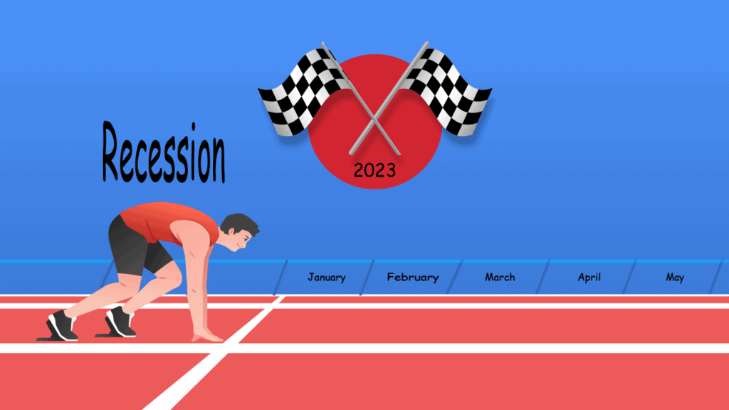 recession at the start line